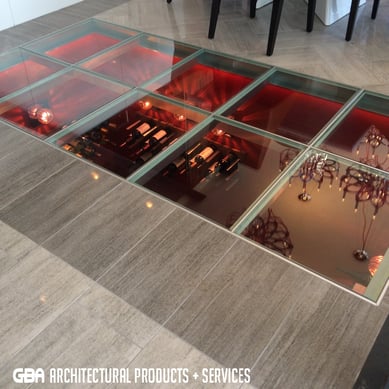 structural glass floor in houses