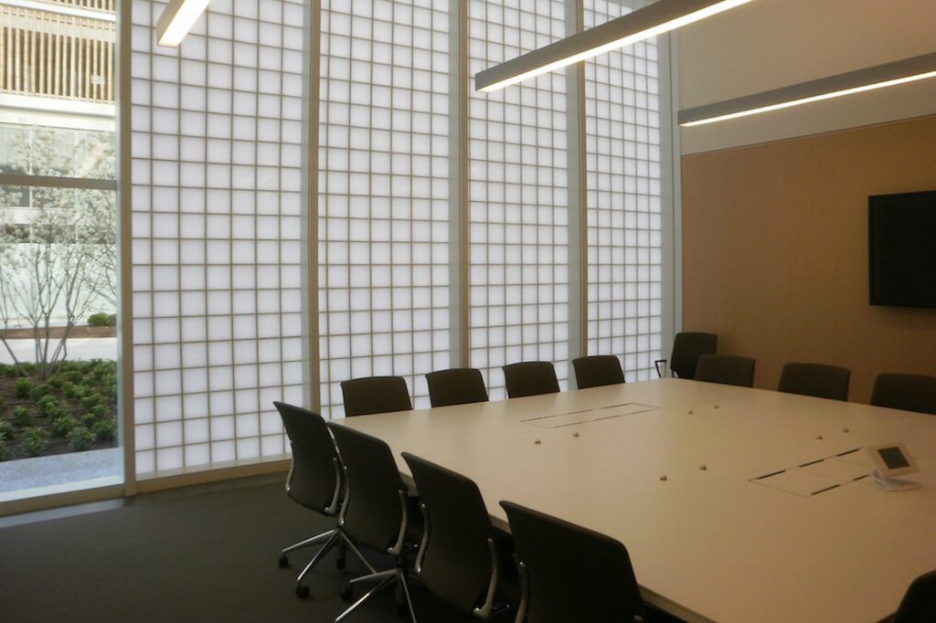 Glass Block In Offices