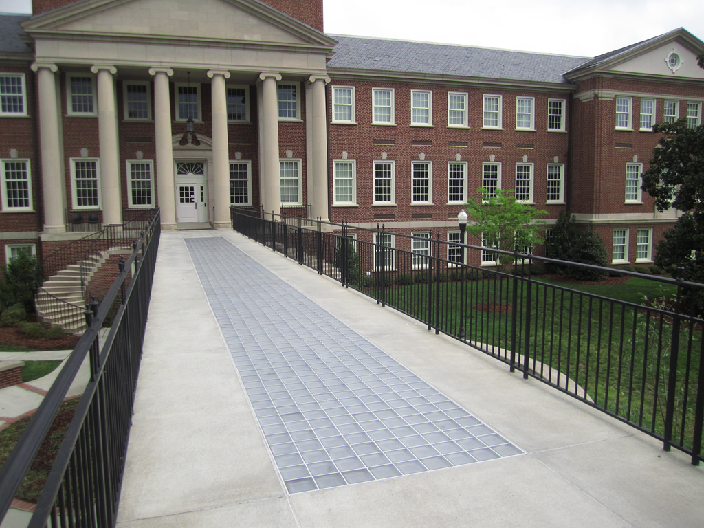 Precast Concrete Panel Walkway