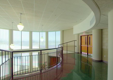 Custom glass block windows