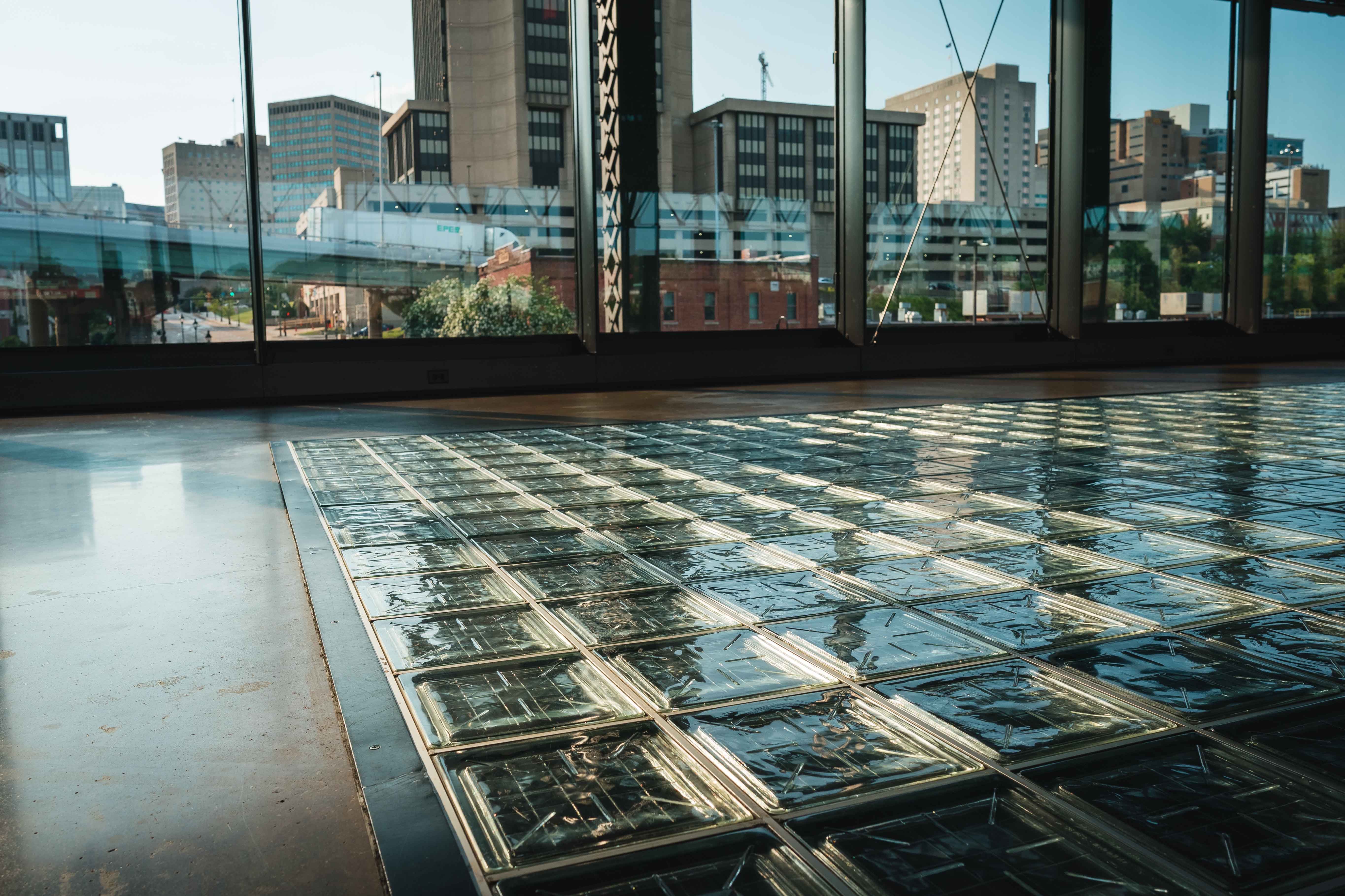 glasswalk paver grid system