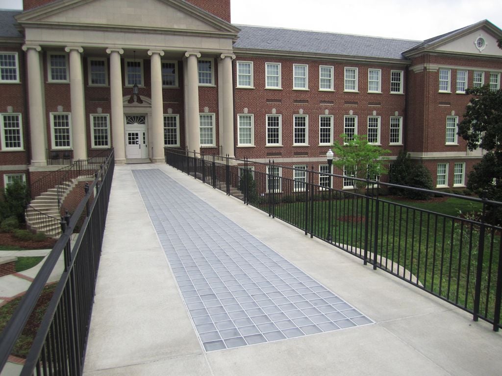 Precast Concrete Panel Walkway