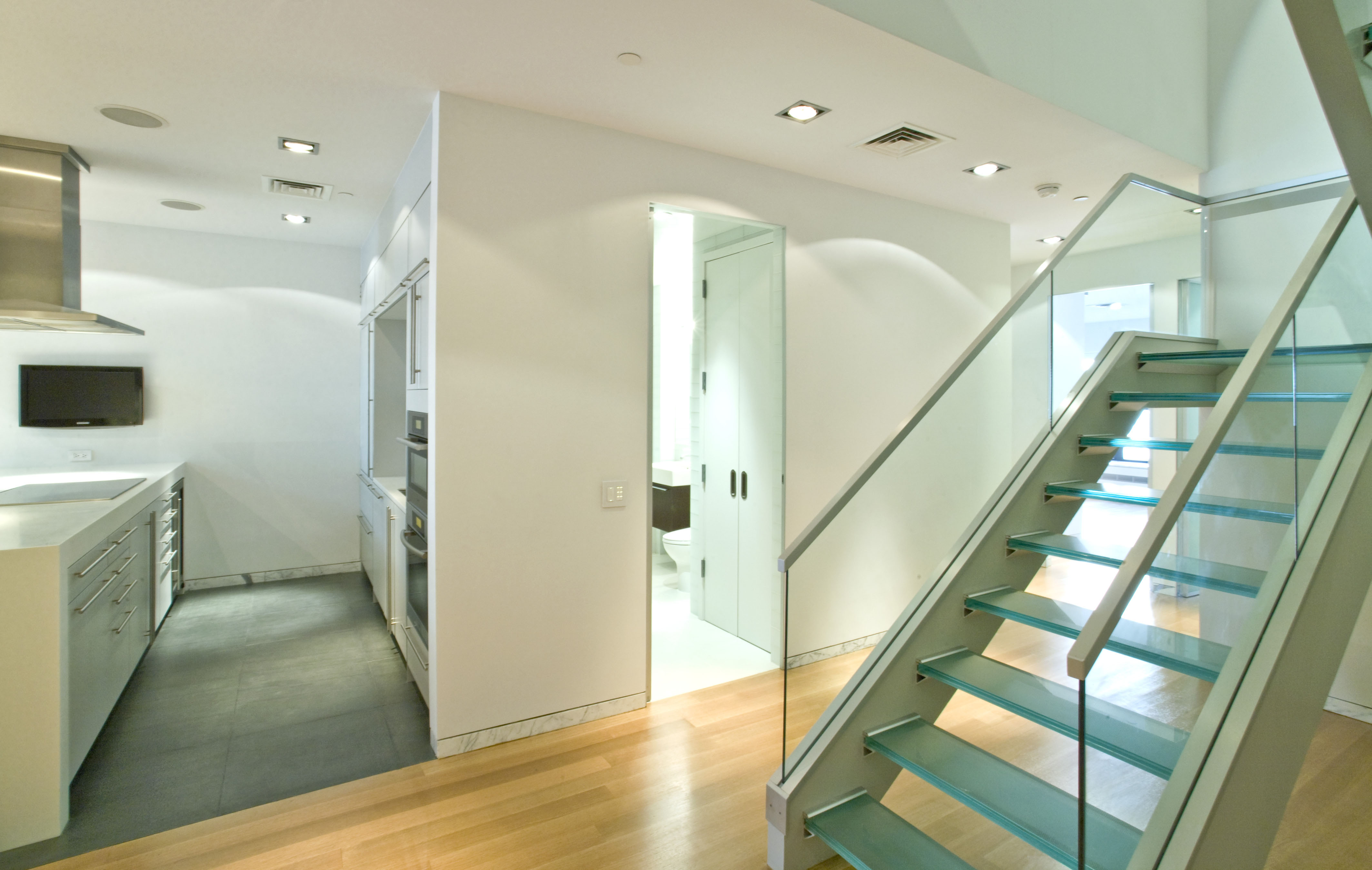 glass stair panels