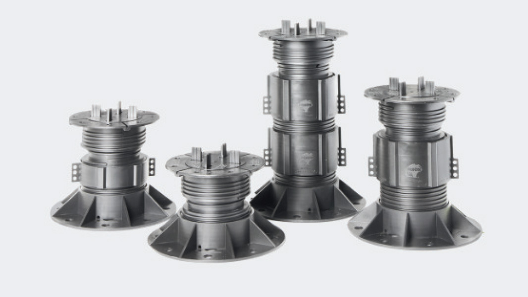 pedestal paver systems for rooftop flooring systems