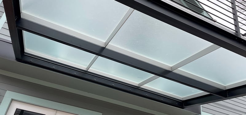 glass deck floor panels